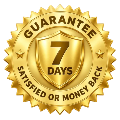 7-day money-back guarantee